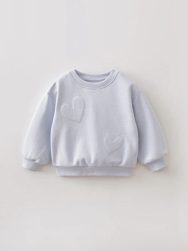 MJ560107 Heart Sweat ( Sz 3-8)