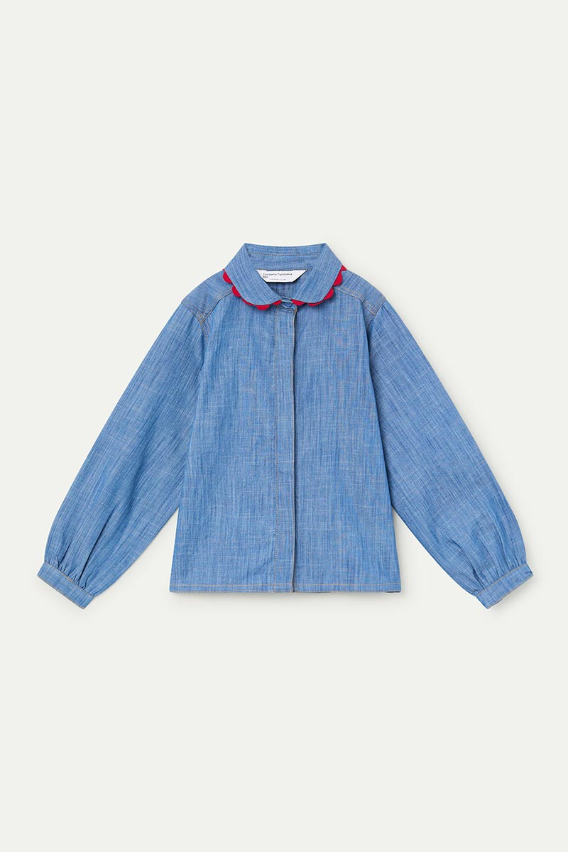 Fantastica LS Blue Shirt ( Sz 4-12)