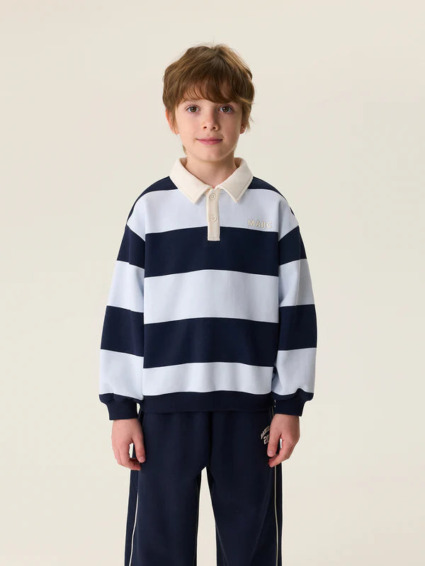 MJ560133 Striped Polo ( Sz 5-13)
