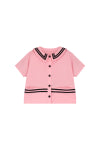 Little Creative Sailor Shirt Pink ( Sz 12-M)