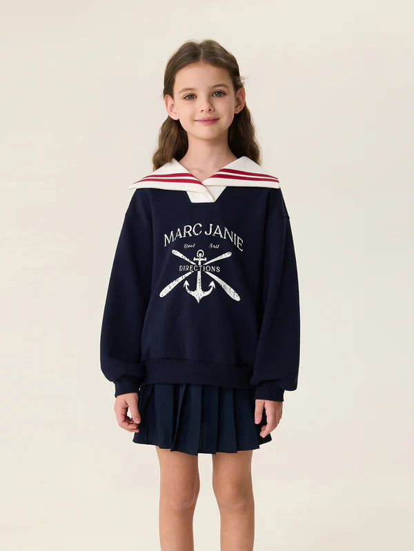 MJ560157 Sailor Sweatshirt ( Sz 5-14)