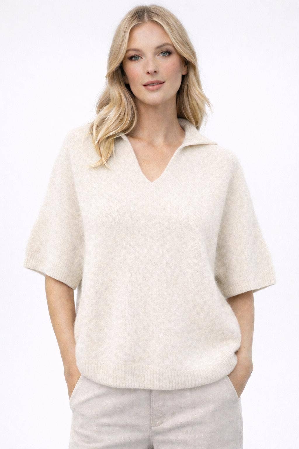CF Neck Sweater