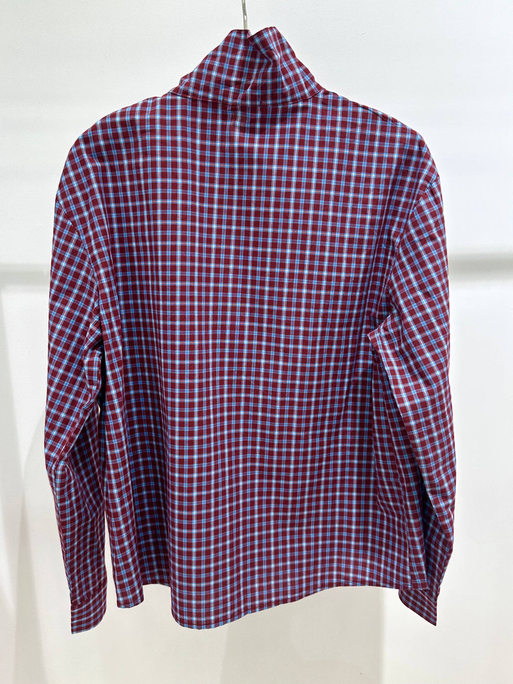 DA Navy Plaid Shirt