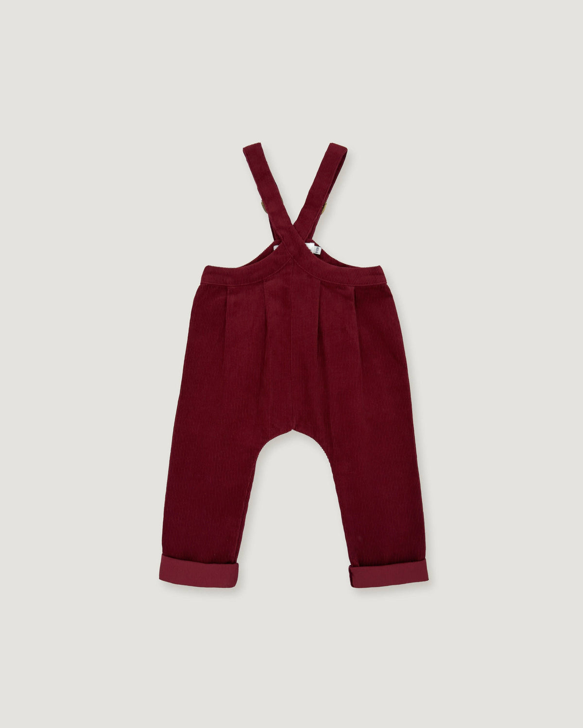 Lillies Dream - The Beetroot Suspender Pants: 9-12m (32 in)