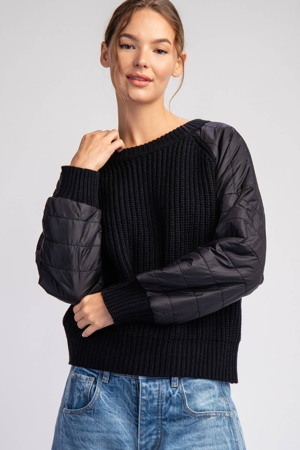 ES Black Combo Top Size M