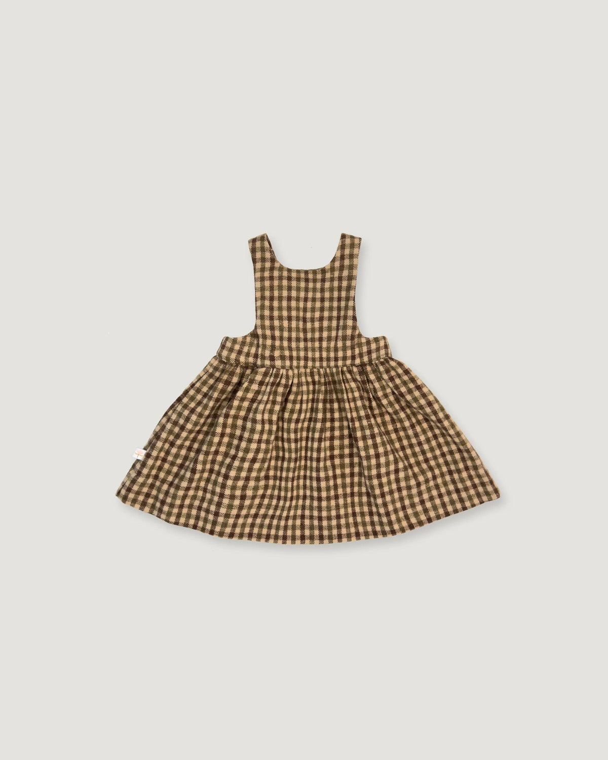 Lillies Dream - The Oak Gingham Pinafore: 3T (38.5 in)