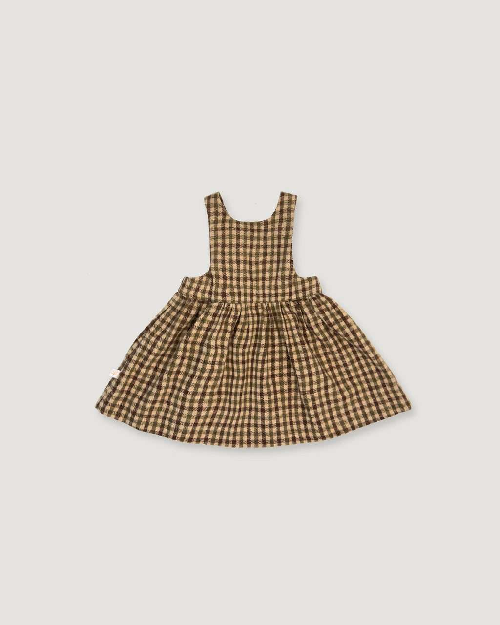 Lillies Dream - The Oak Gingham Pinafore: 4T (41 in)