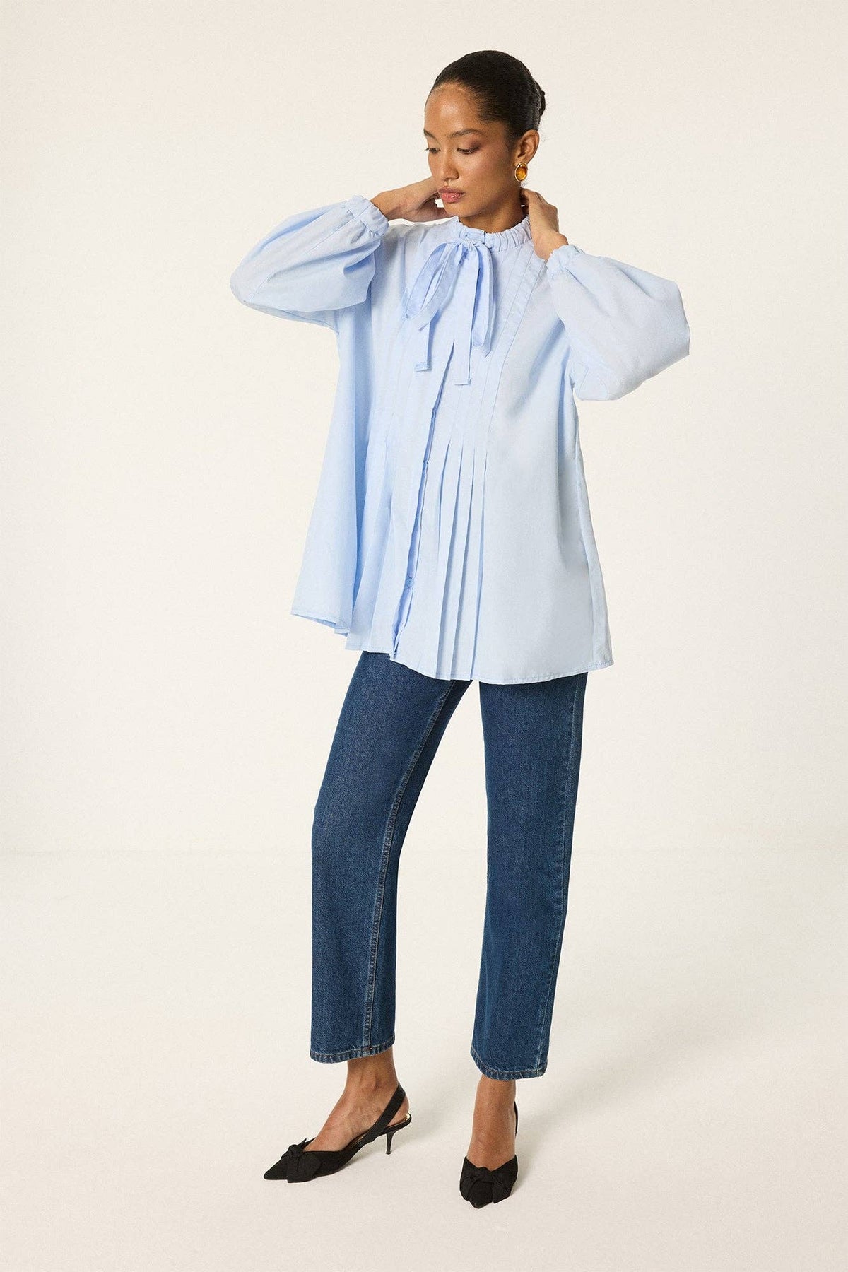TP Light Blue Blouse
