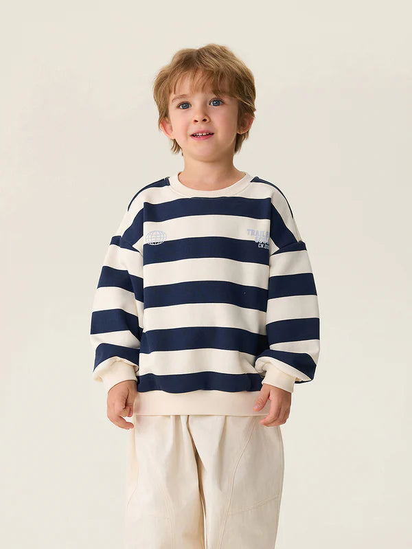 MJ560010 Striped Sweatshirt ( Sz 3-10)