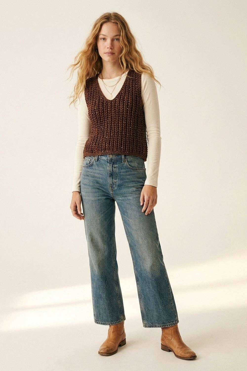 Q2 Brown Vest