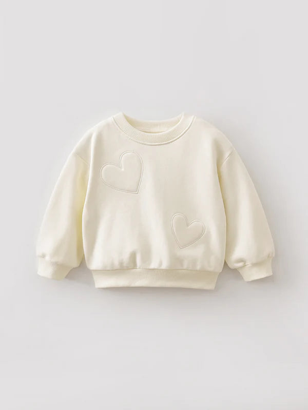 MJ560107 Heart Sweat ( Sz 3-8)