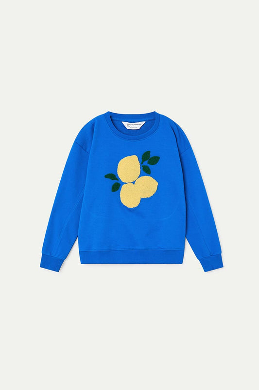 Fantastica Blue Sweatshirt With Lemon Design