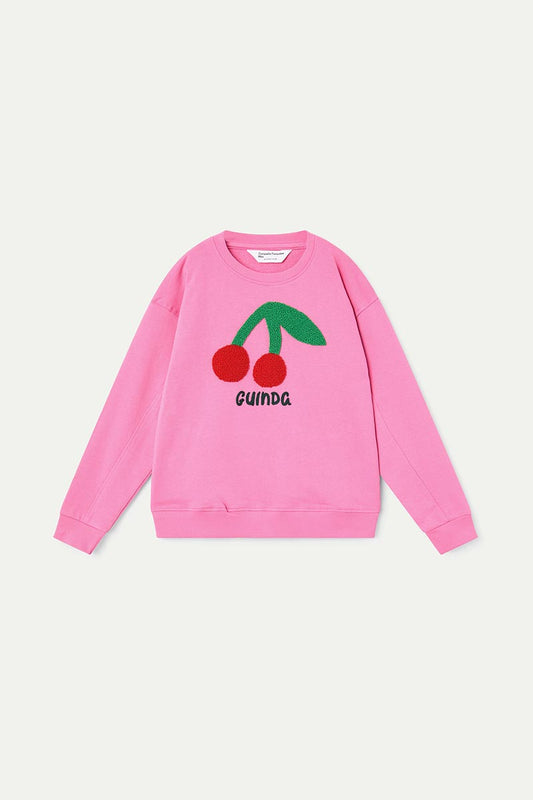 Fantastica Pink Sweatshirt With Cherry Design ( Sz 4-12)