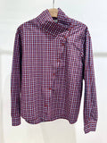 DA Purple Plaid Shirt