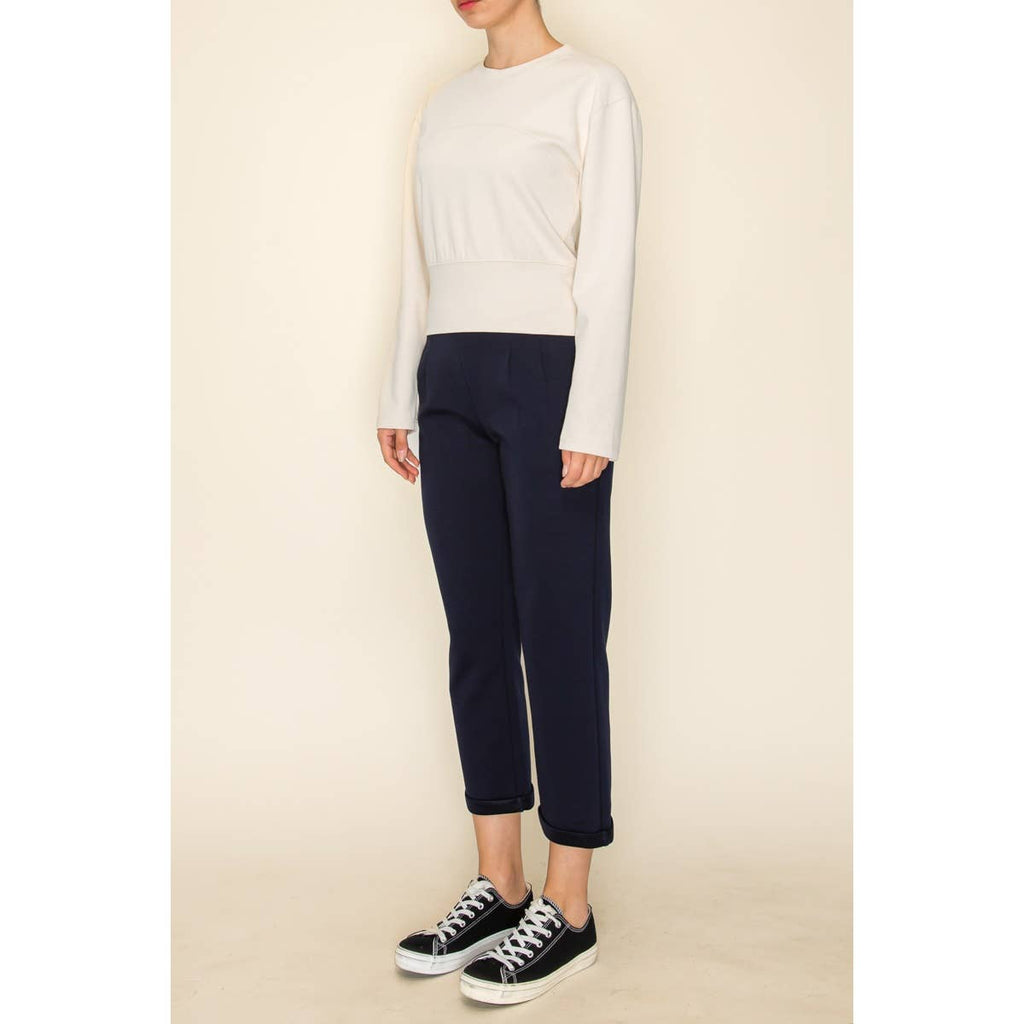 GR Buckle Back Sweat Cream Size M