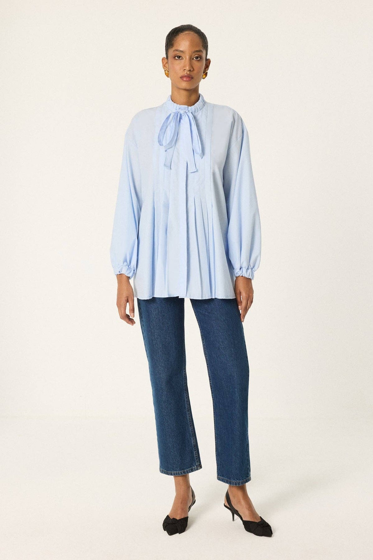TP Light Blue Blouse