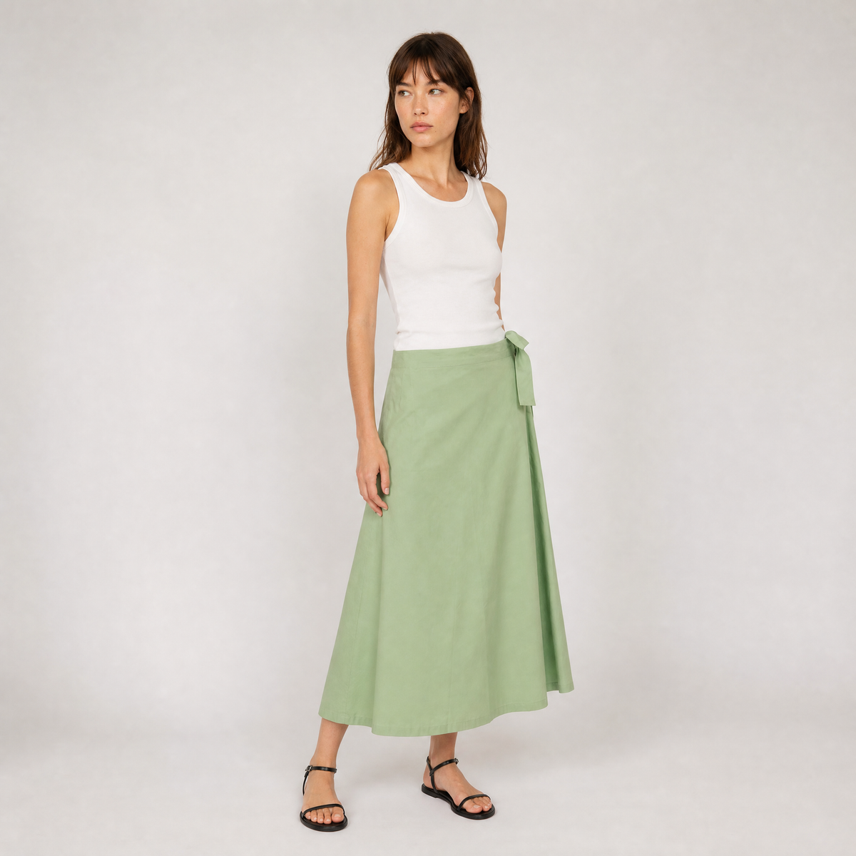 MP Mint Wrap Skirt
