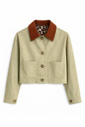 AP Short Khaki Green Jacket ( Sz S-L)