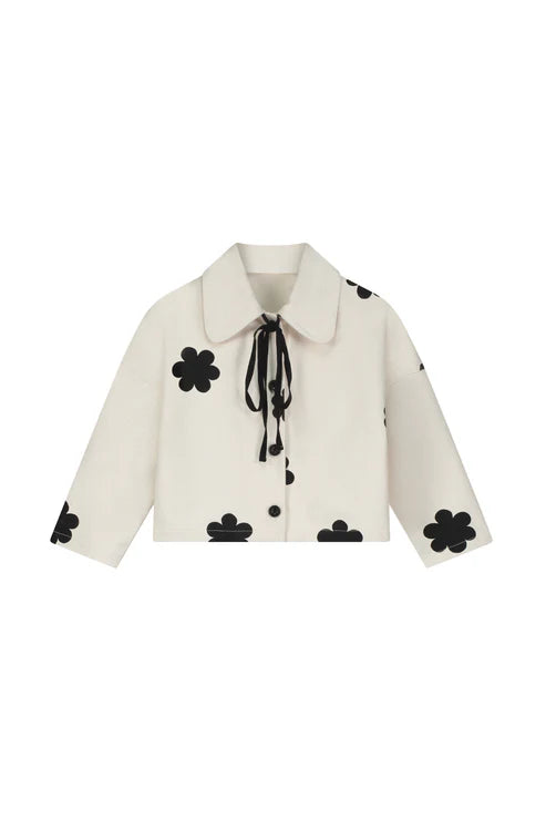 Little Creative Coral Reef Crop Jacket ( Sz 12-M)