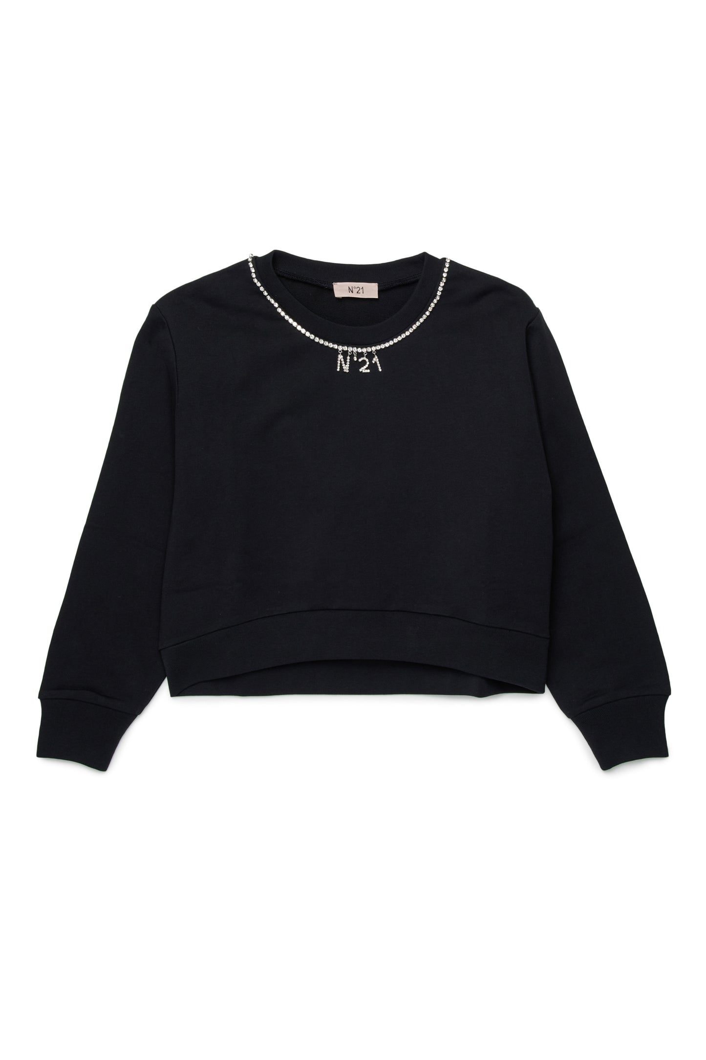 N21 Sweatshirt With jewel Trim and Logo ( Sz 10-16)