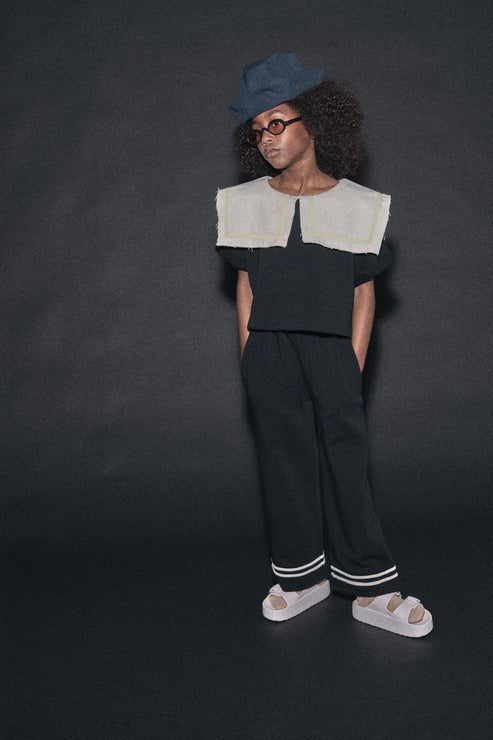 Little Creative Oddissey Crop Sweatshirt ( Sz 12-M)