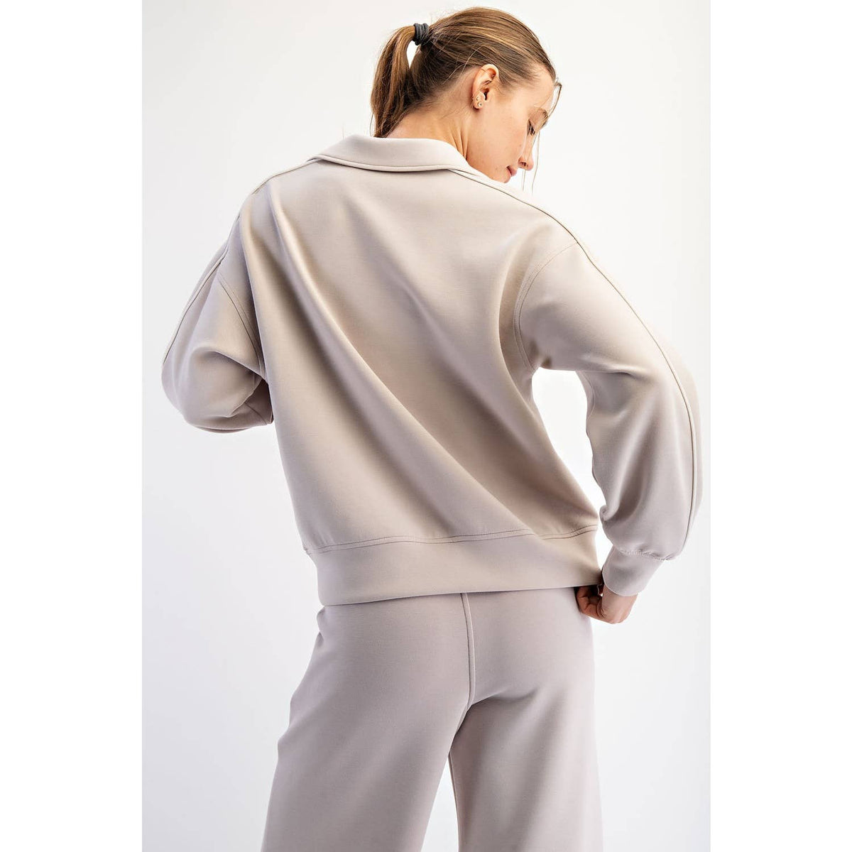 RM Double Piping Scuba Top ( Sz S-L)