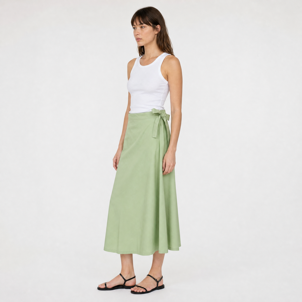 MP Mint Wrap Skirt