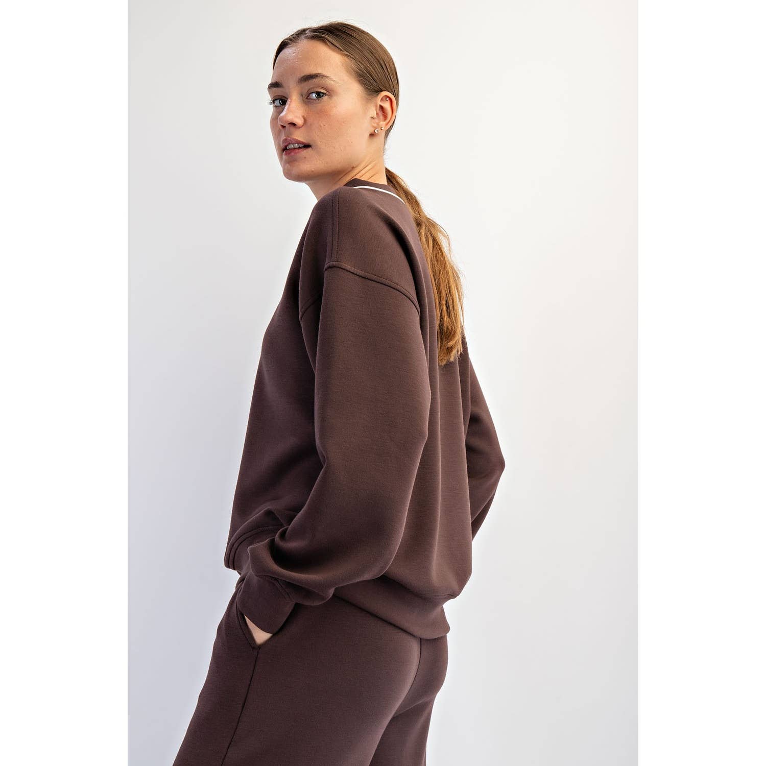RM Brown Scuba Sweat ( Size S-L)