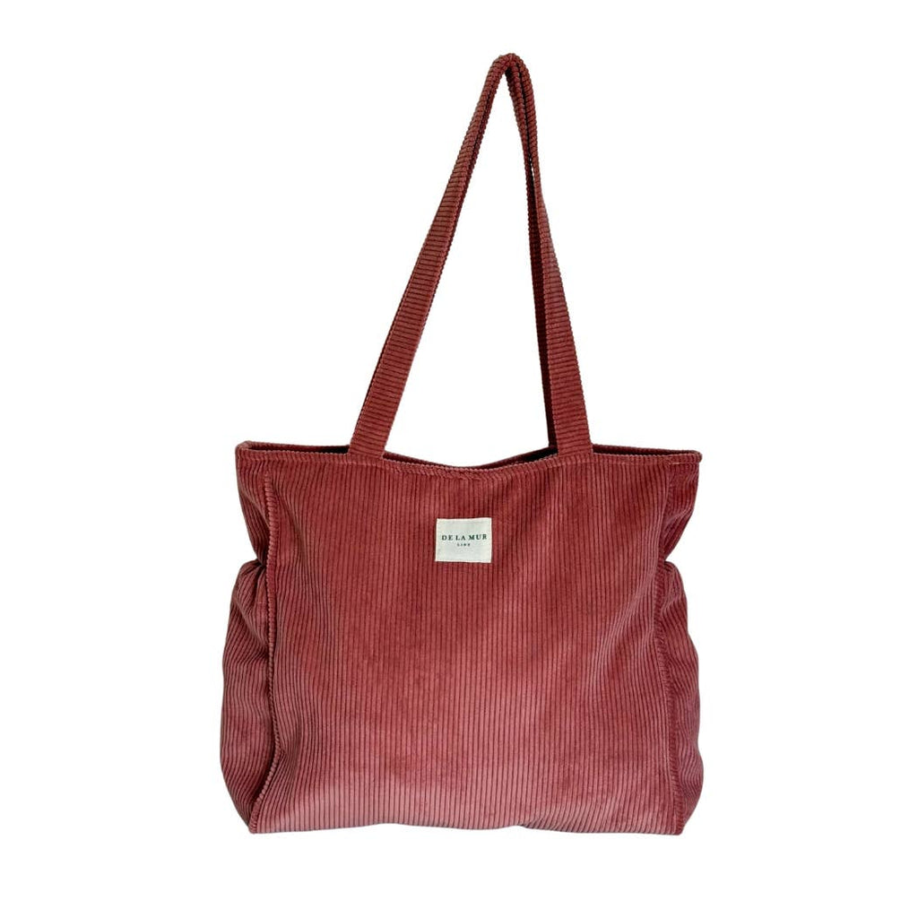 DE LA MUR LINE US Inc - Zippered Tote Bag Coral