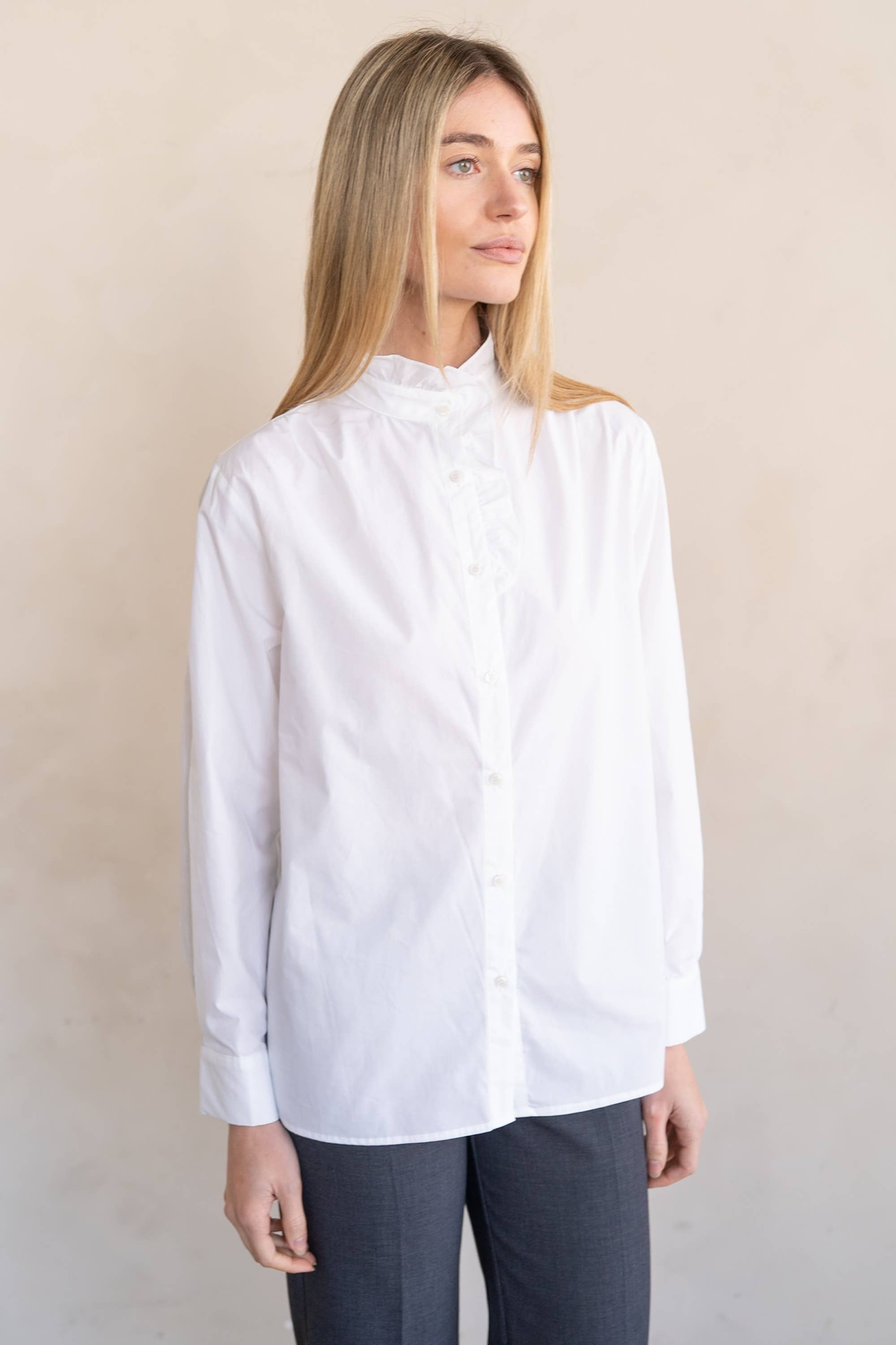 EG Ruffle Shirt Size M