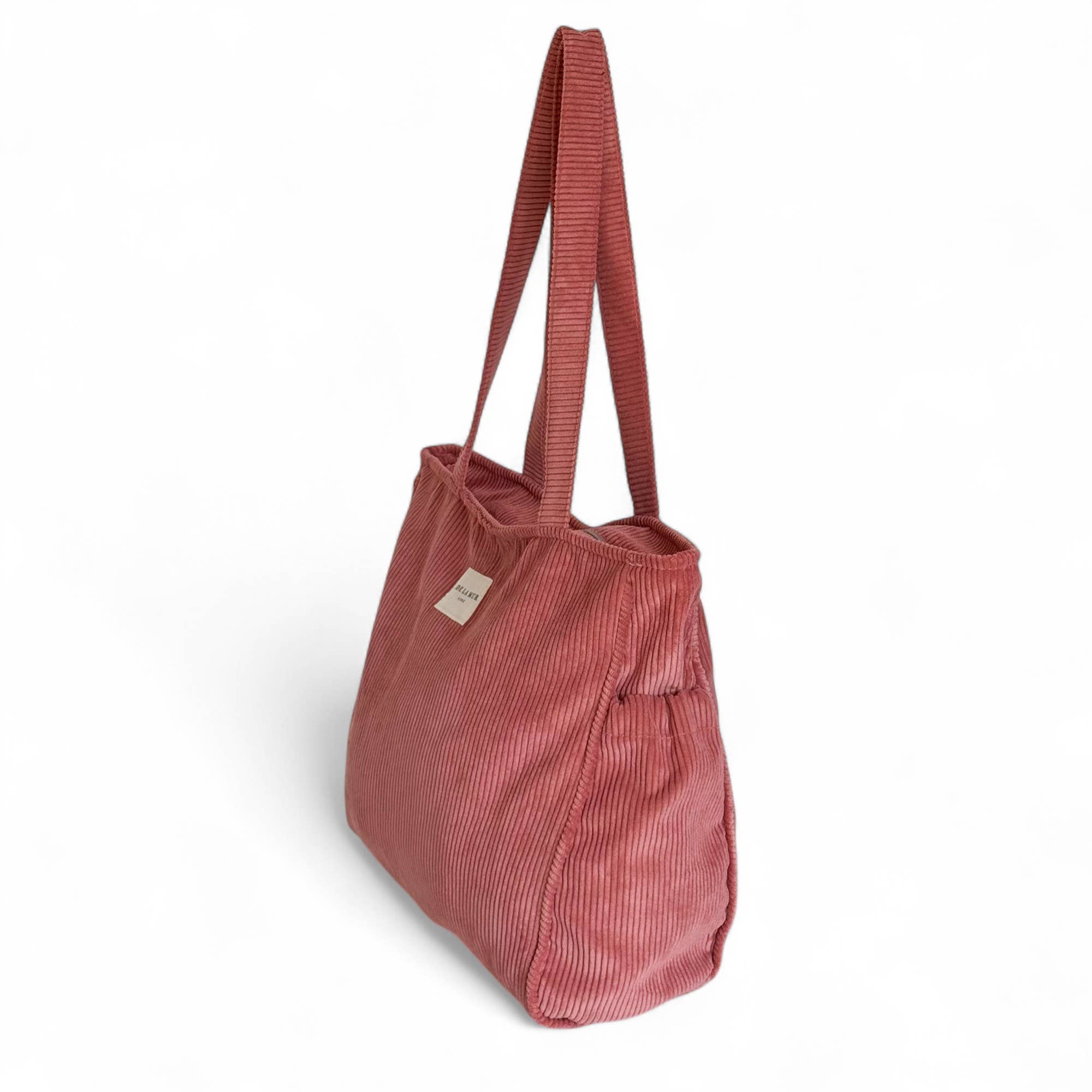 DE LA MUR LINE US Inc - Zippered Tote Bag Coral