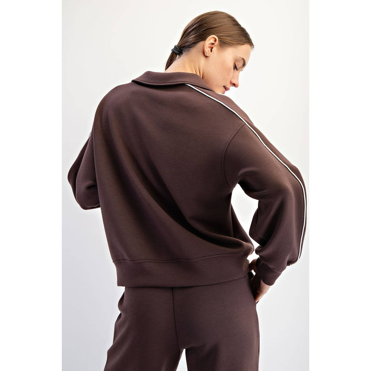 RM Double Piping Scuba Top ( Sz S-L)