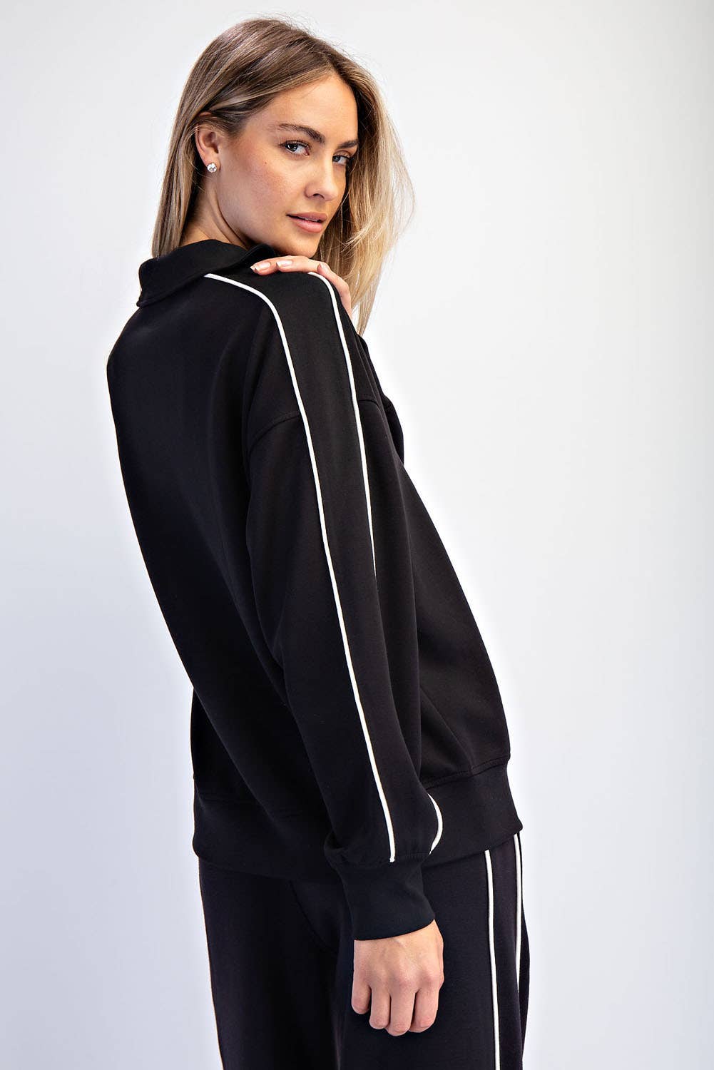RM Double Piping Scuba Top ( Sz S-L)