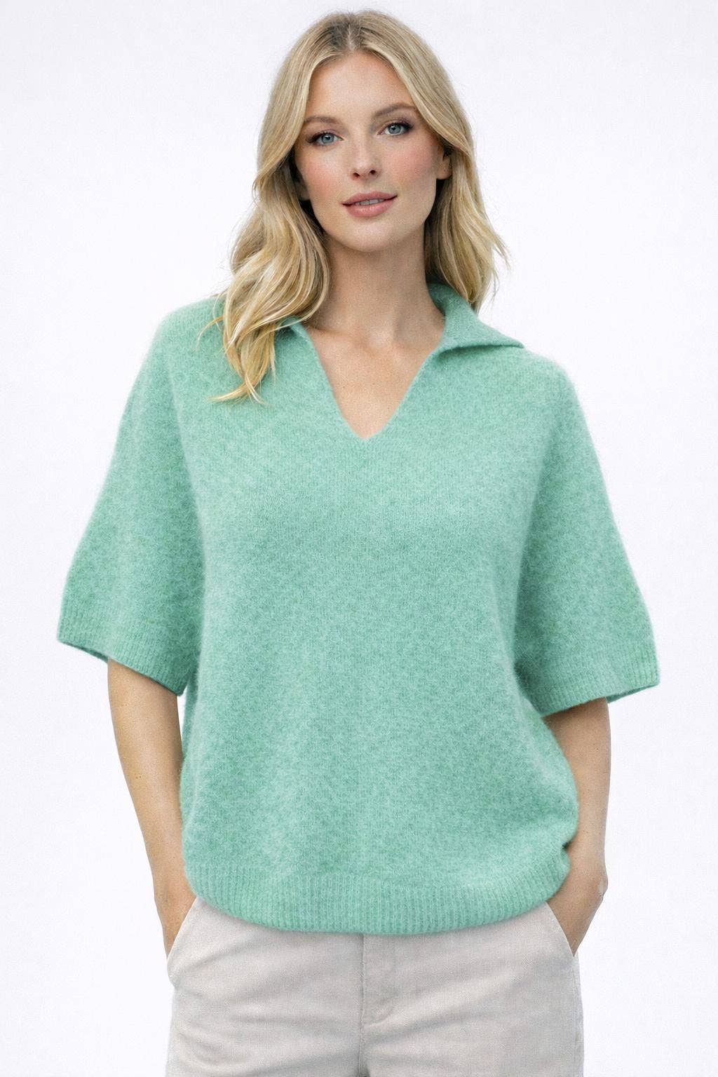 CF Neck Sweater