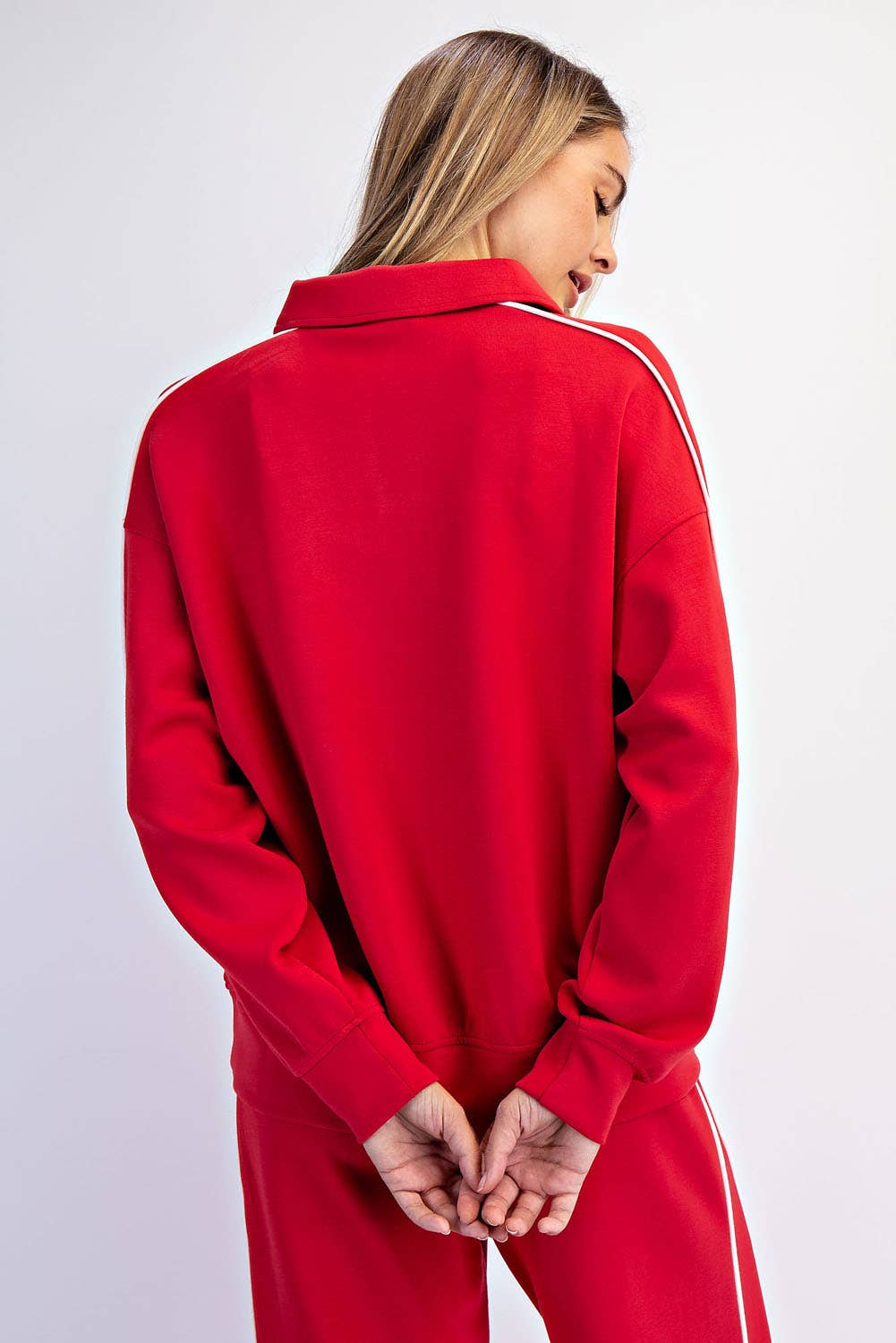 RM Double Piping Scuba Top ( Sz S-L)