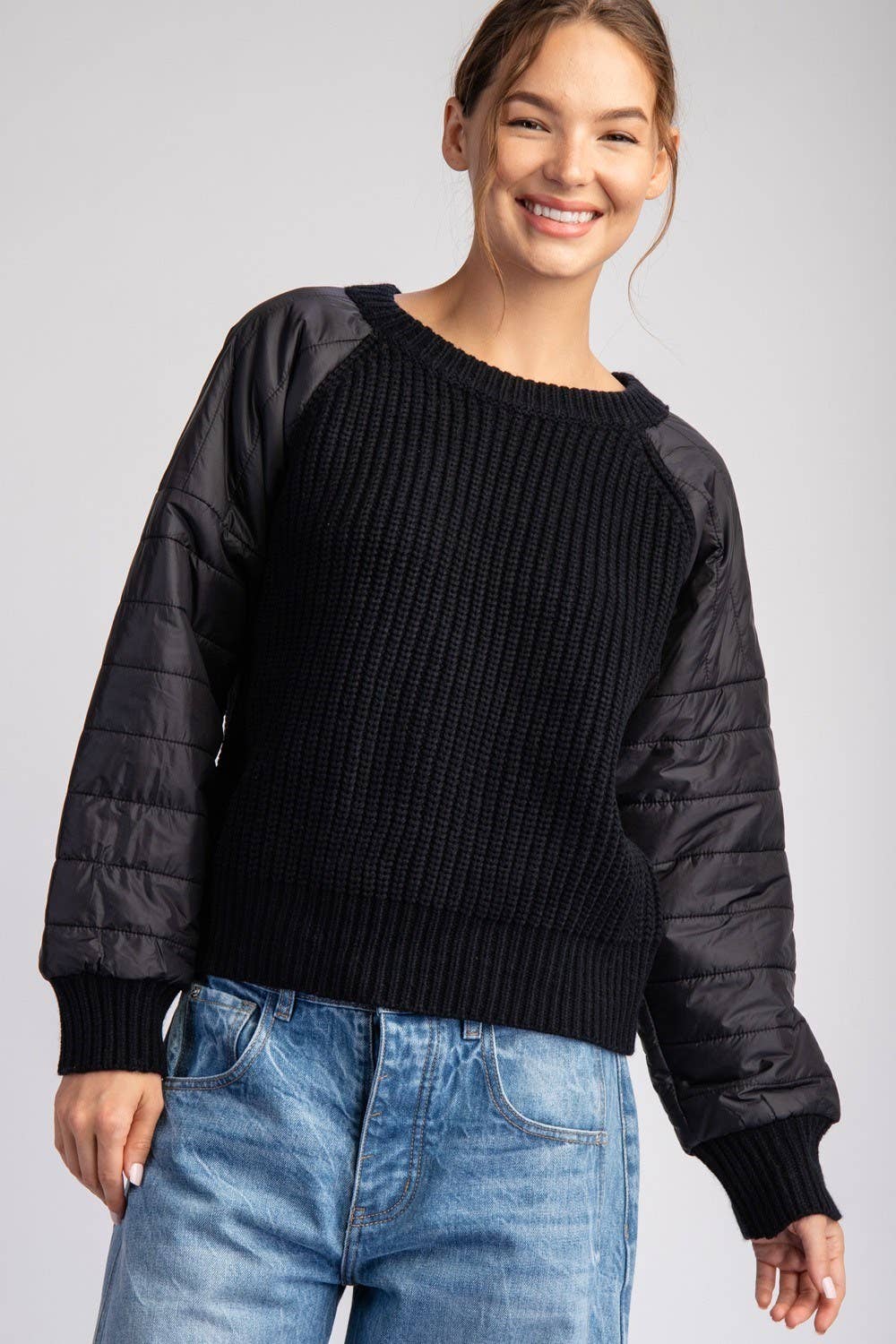 ES Black Combo Top Size M